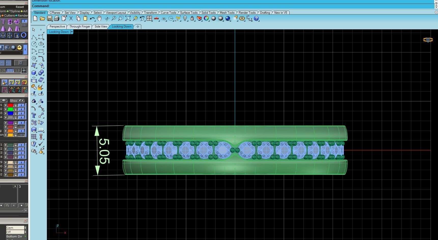  Bzero Style Ring 3D print model_2