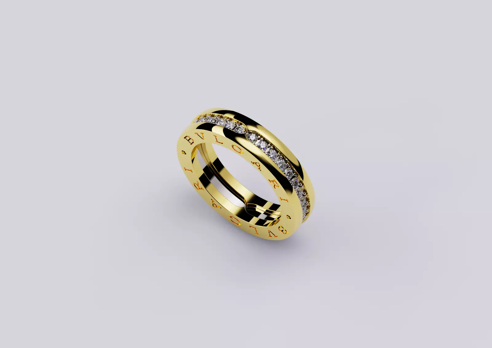 Bzero Style Ring 3D print model_0