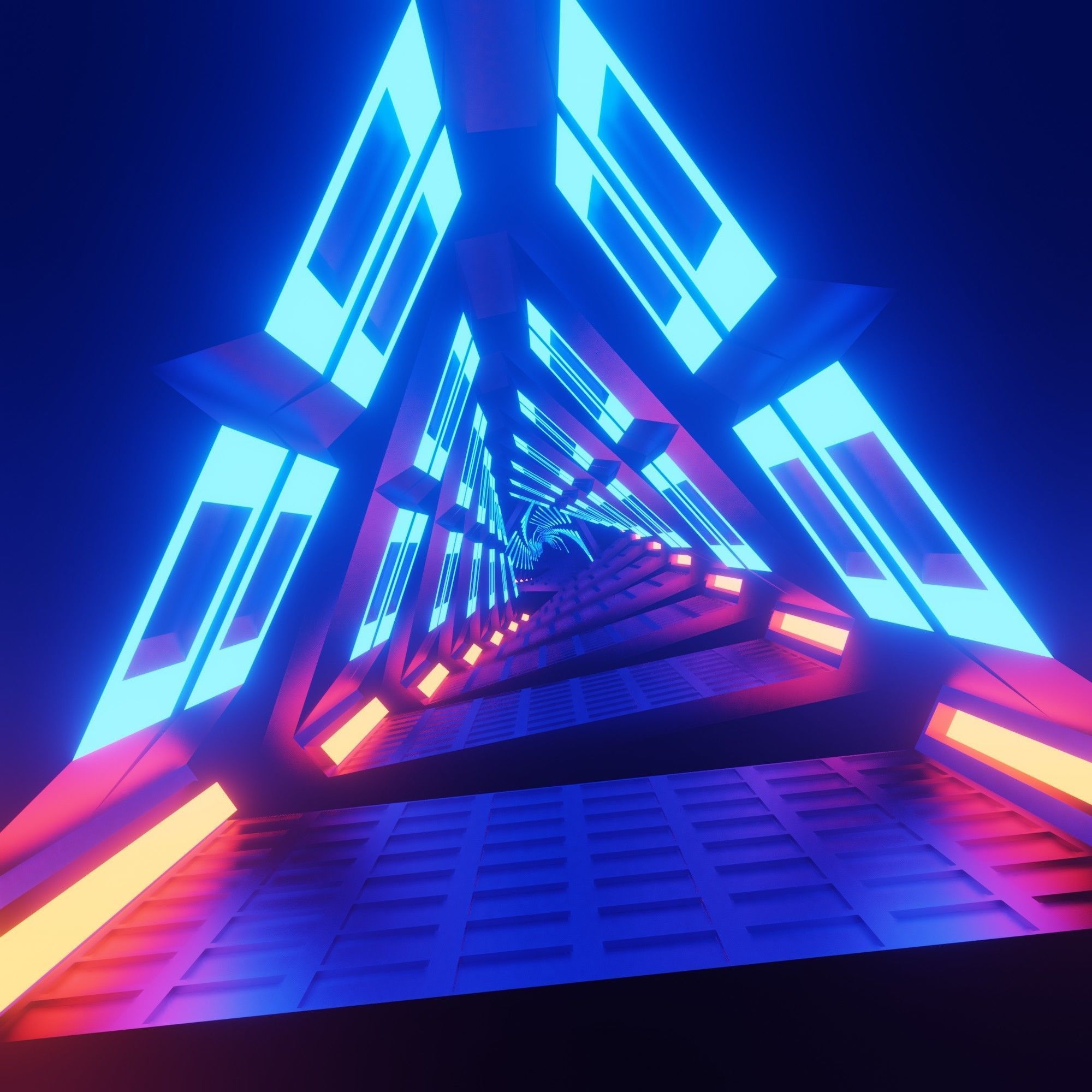 futuristic backgrounds  3D Model Collection_7