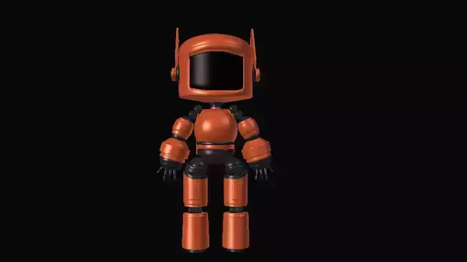 K-VRC orange robot