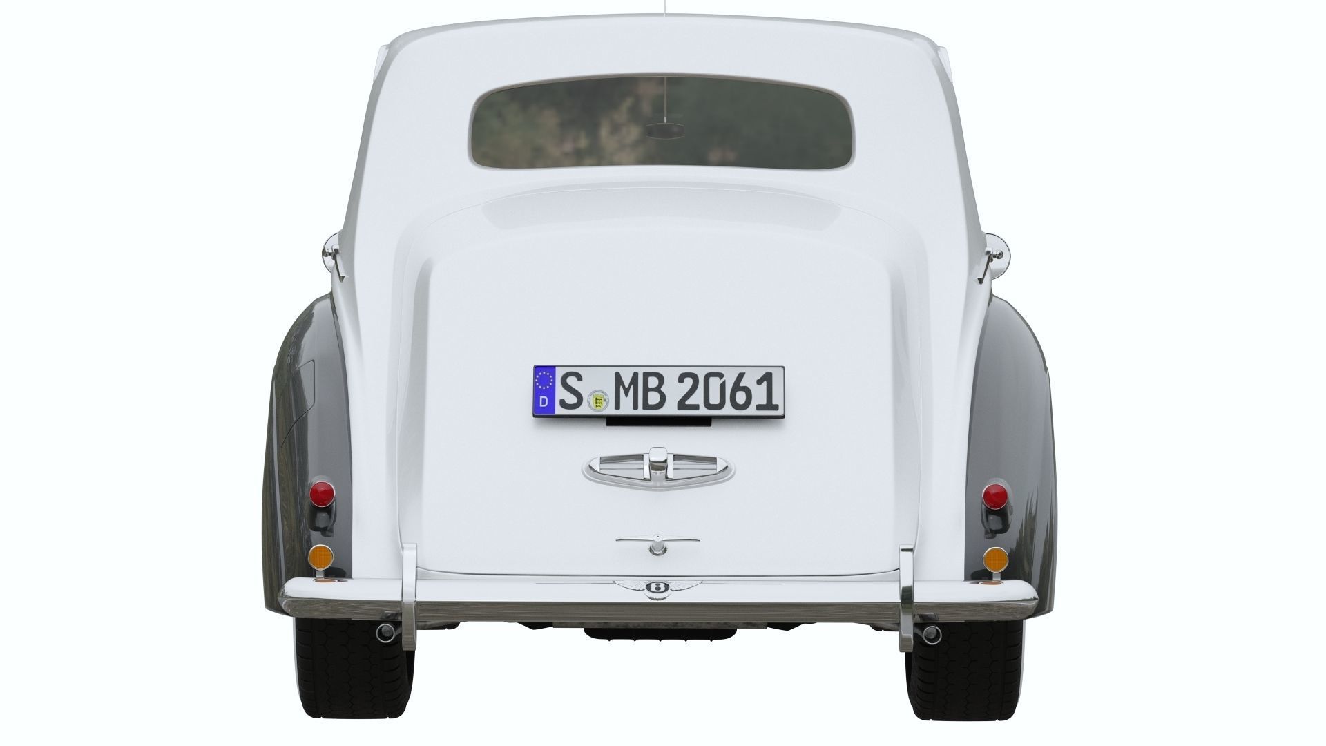 Bentley R Type 1953 3D model_5