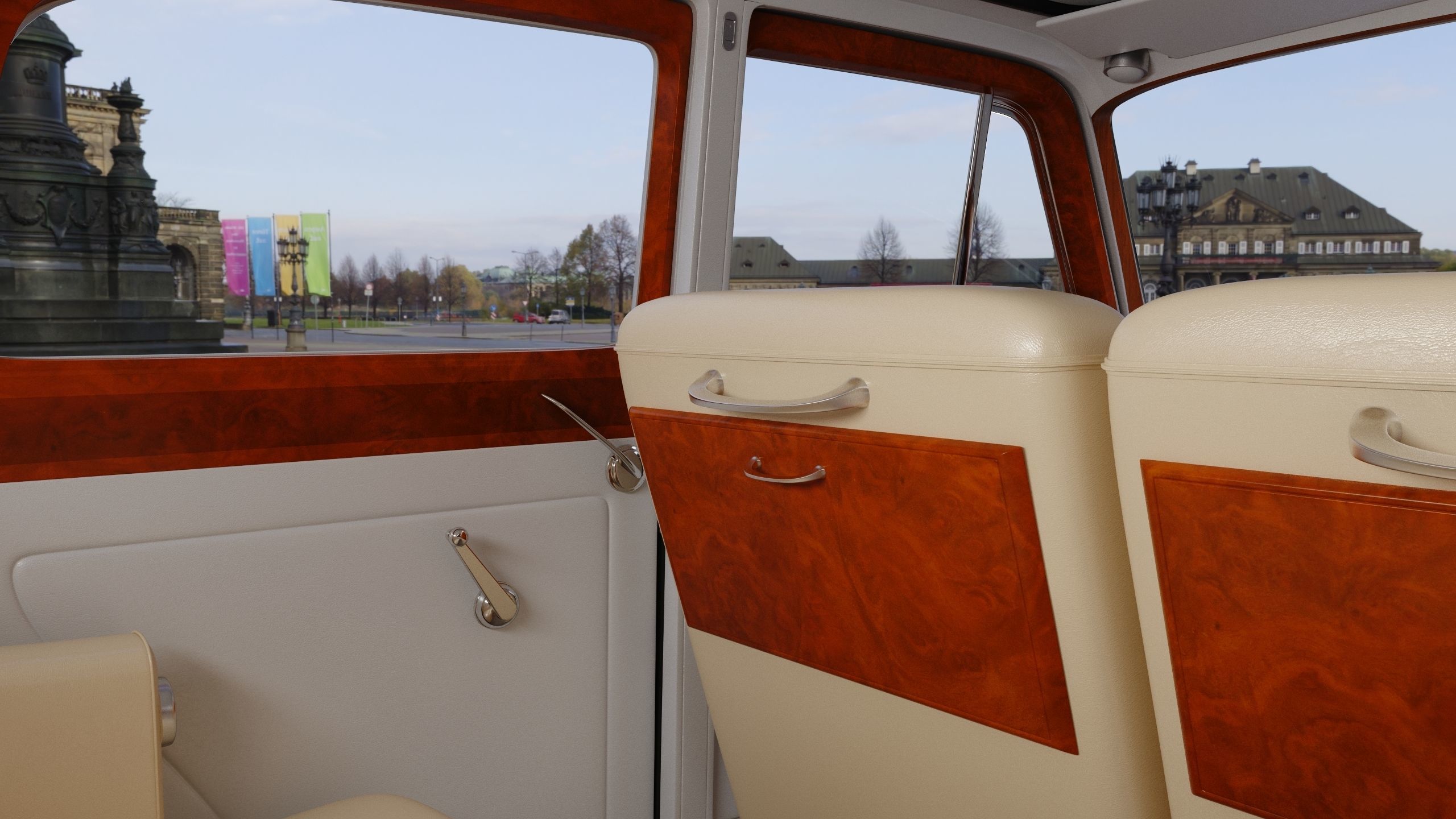 Bentley R Type 1953 3D model_9