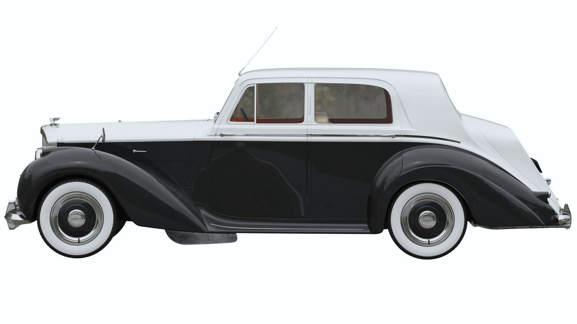 Bentley R Type 1953 3D model_3