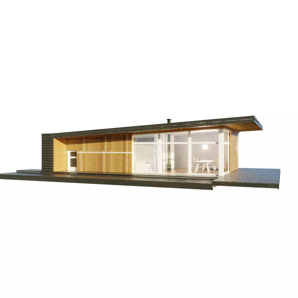 Modern house Free 3D model