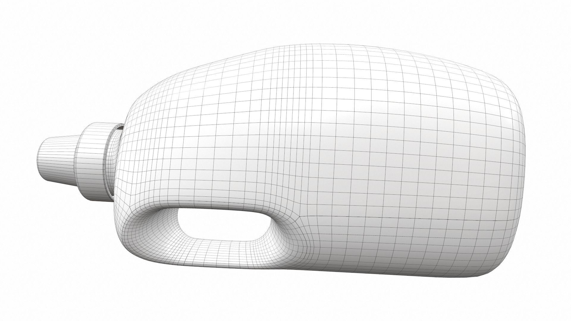 Cleaner bottle wet 3D model_19