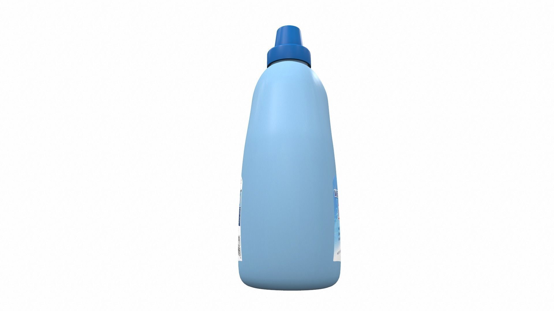 Cleaner bottle wet 3D model_2