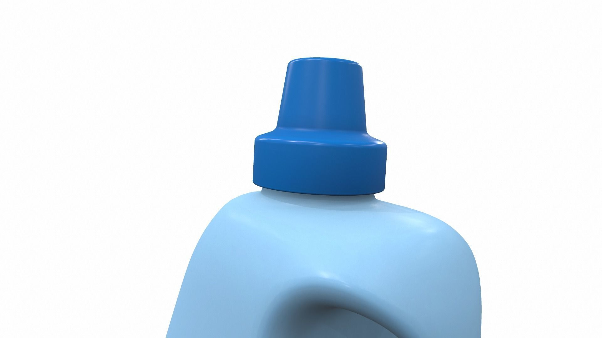 Cleaner bottle wet 3D model_13