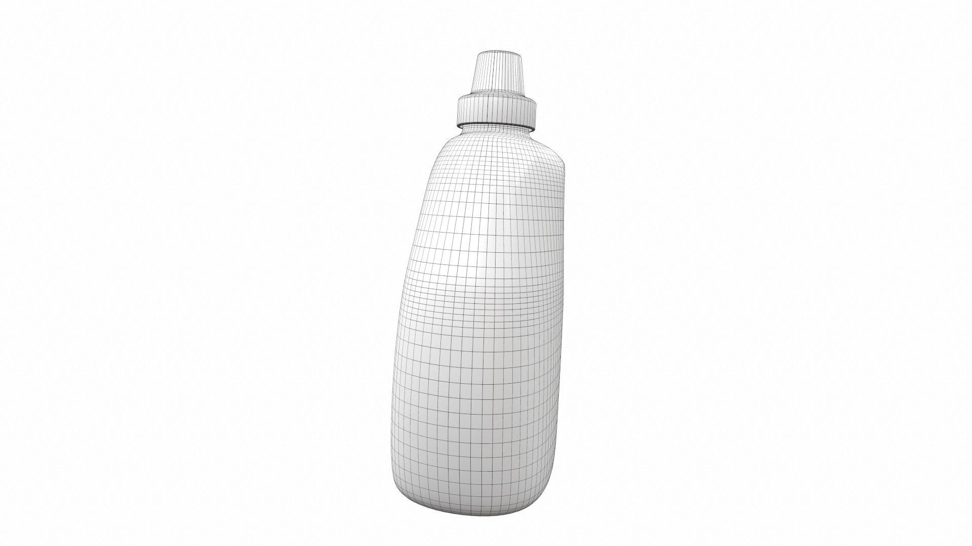 Cleaner bottle wet 3D model_15