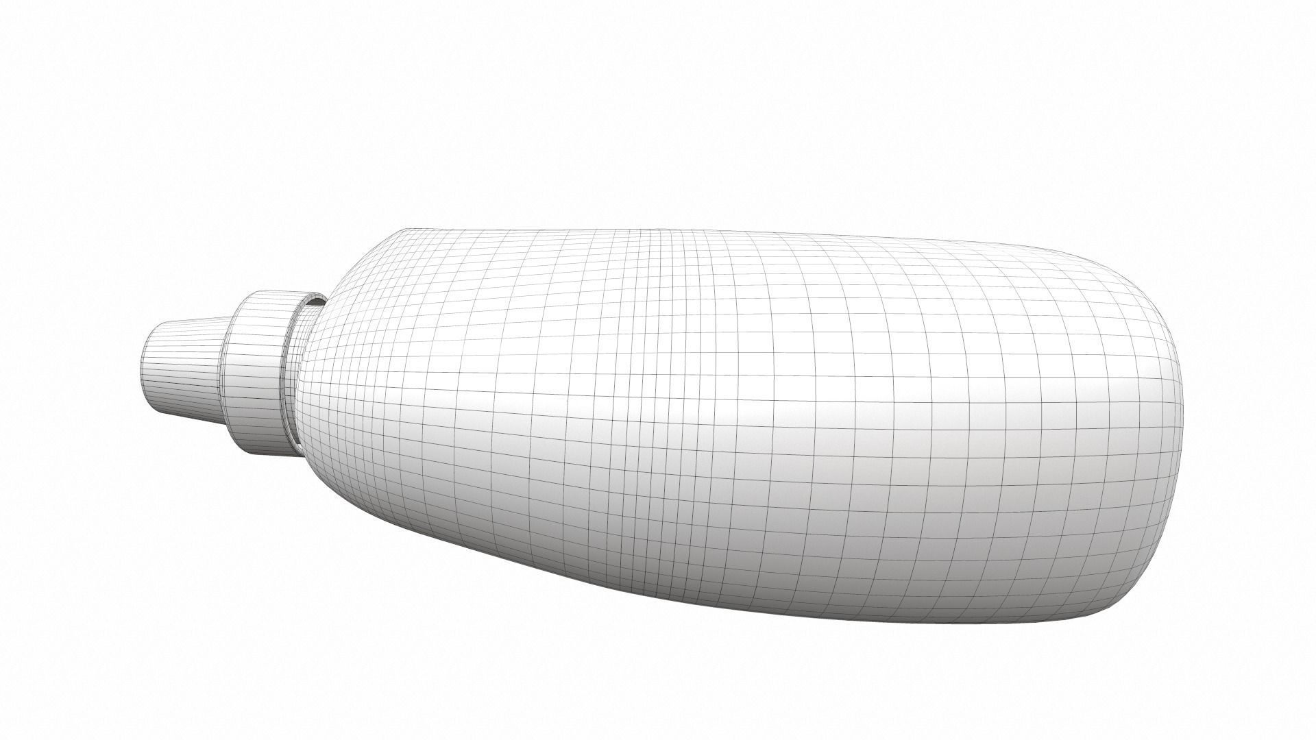 Cleaner bottle wet 3D model_21