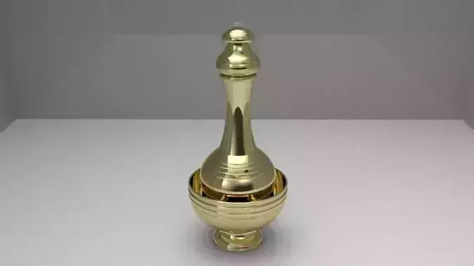 Jar for pour water of dedication