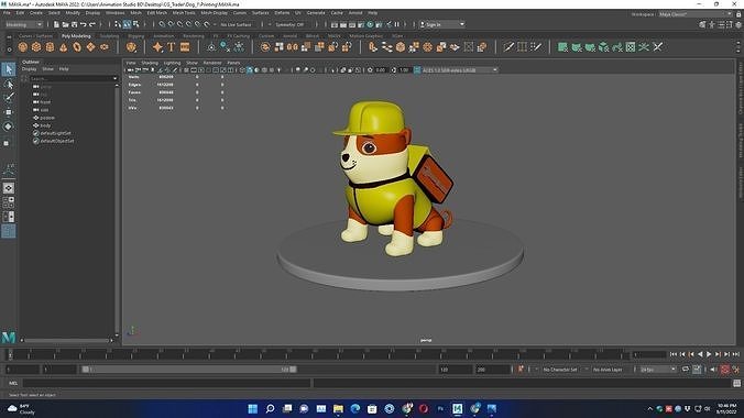 Puppy Pug High-Poly 3D print model 3D print model