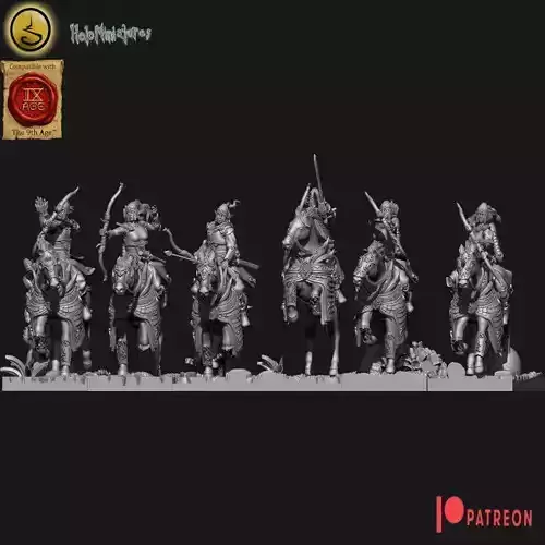 Highborn Elein Reavers 3D print model