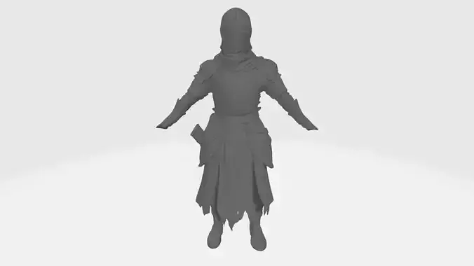 Knight ninja warrior 3D model