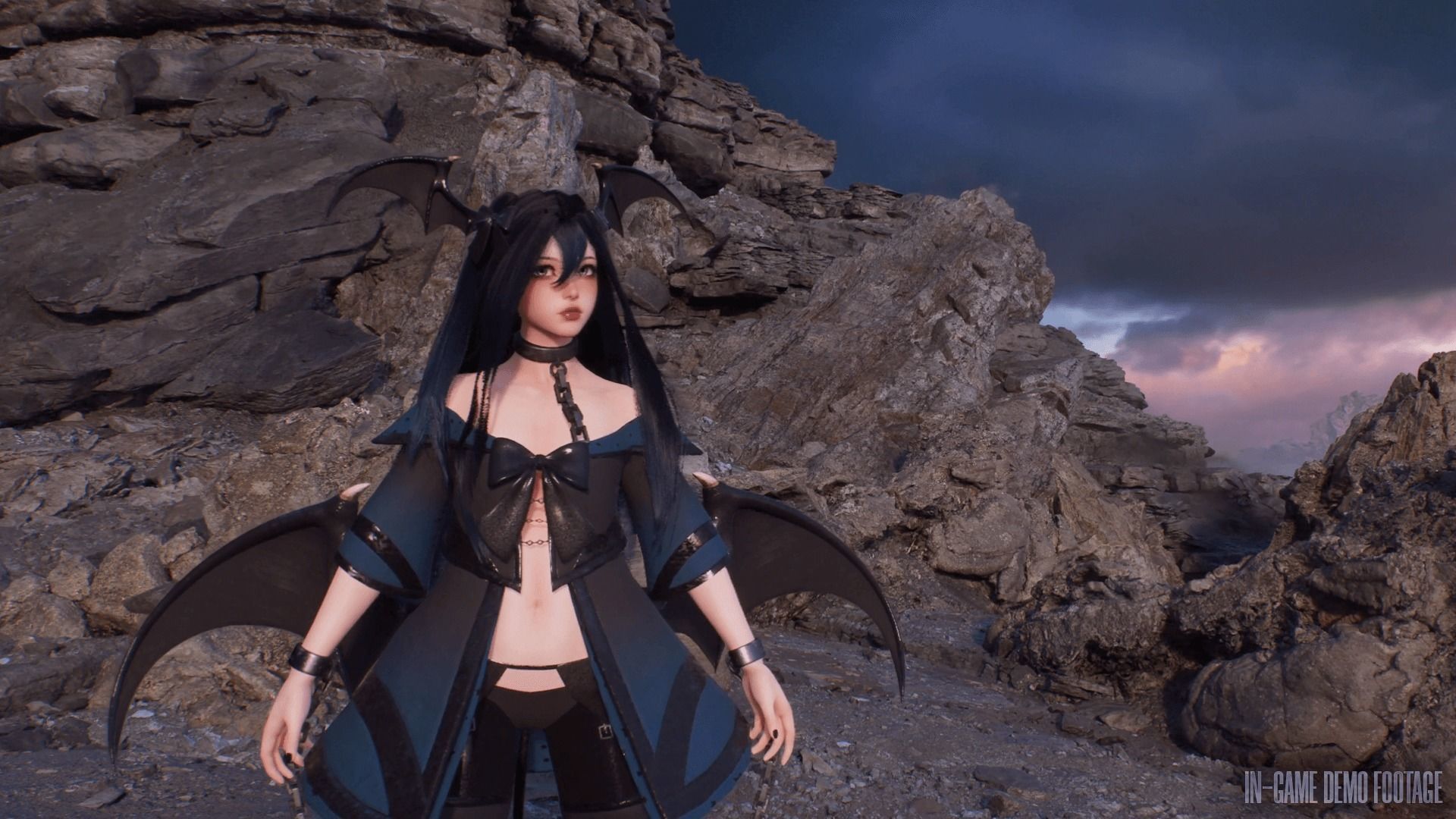 Succubus Lucia - Game Ready Low-poly 3D model_16