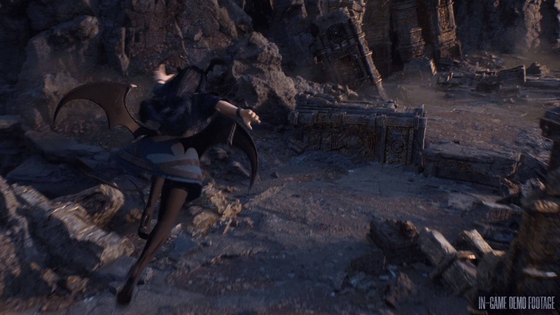 Succubus Lucia - Game Ready Low-poly 3D model_14