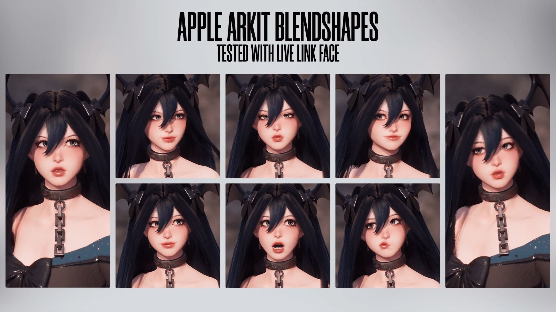 Succubus Lucia - Game Ready Low-poly 3D model_6