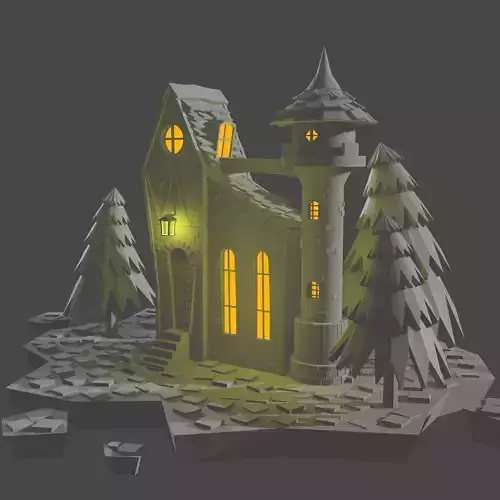 Castle on the island