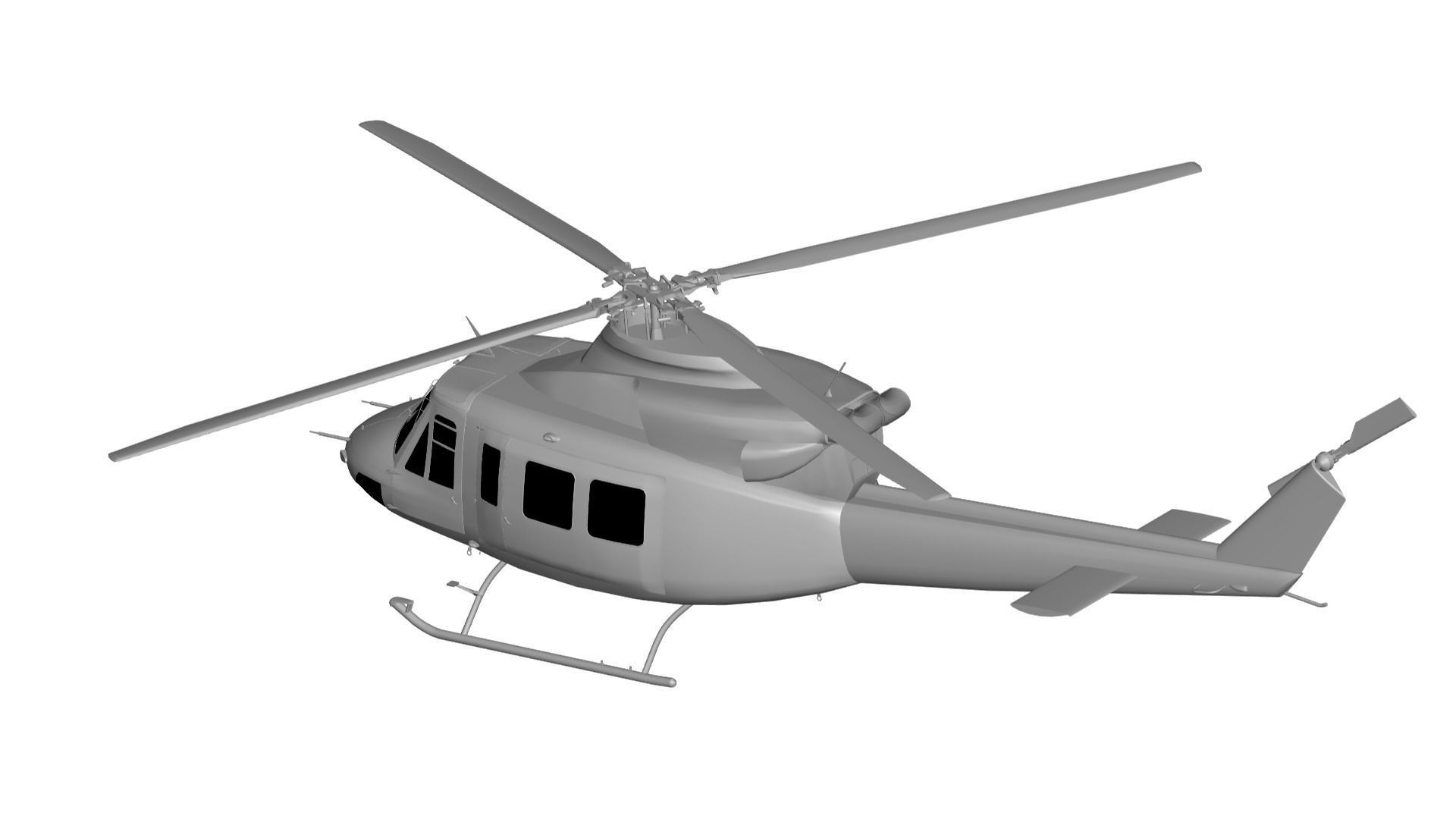 Bell 412 3D model | CGTrader