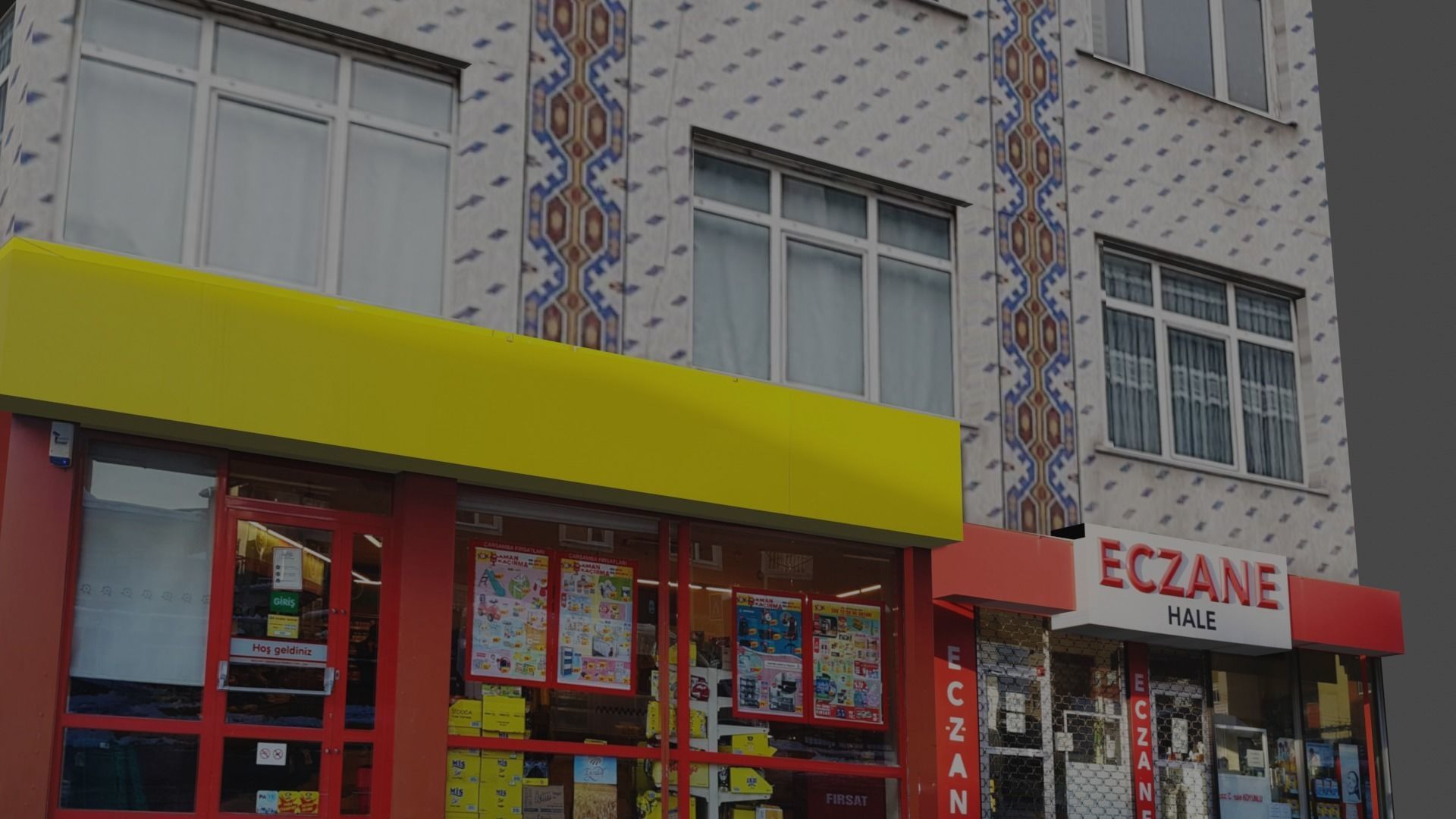 Architectural Building-12 Low-poly 3D model_1