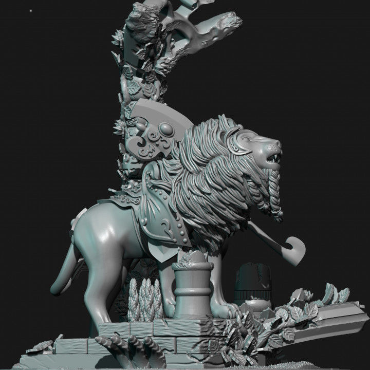 Highborn elves Lion guard unit filler 3D print model_5