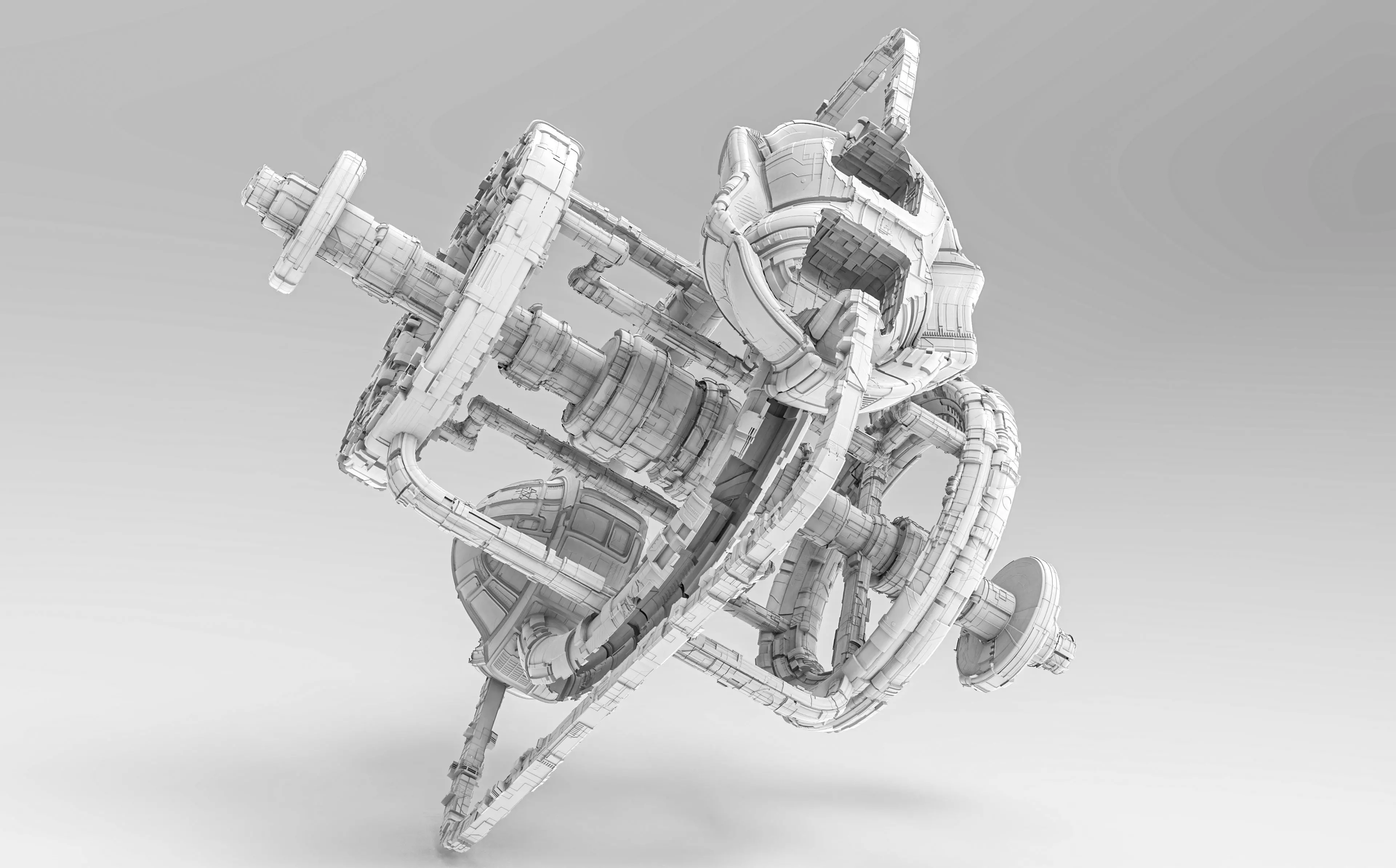 space equipment node 00170 3D model