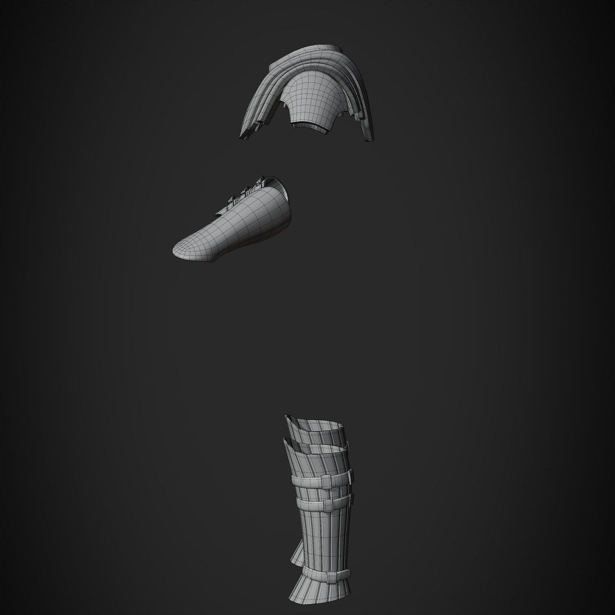 Star Wars Anakin Skywalker Battle Armor for Cosplay 3D print model_20