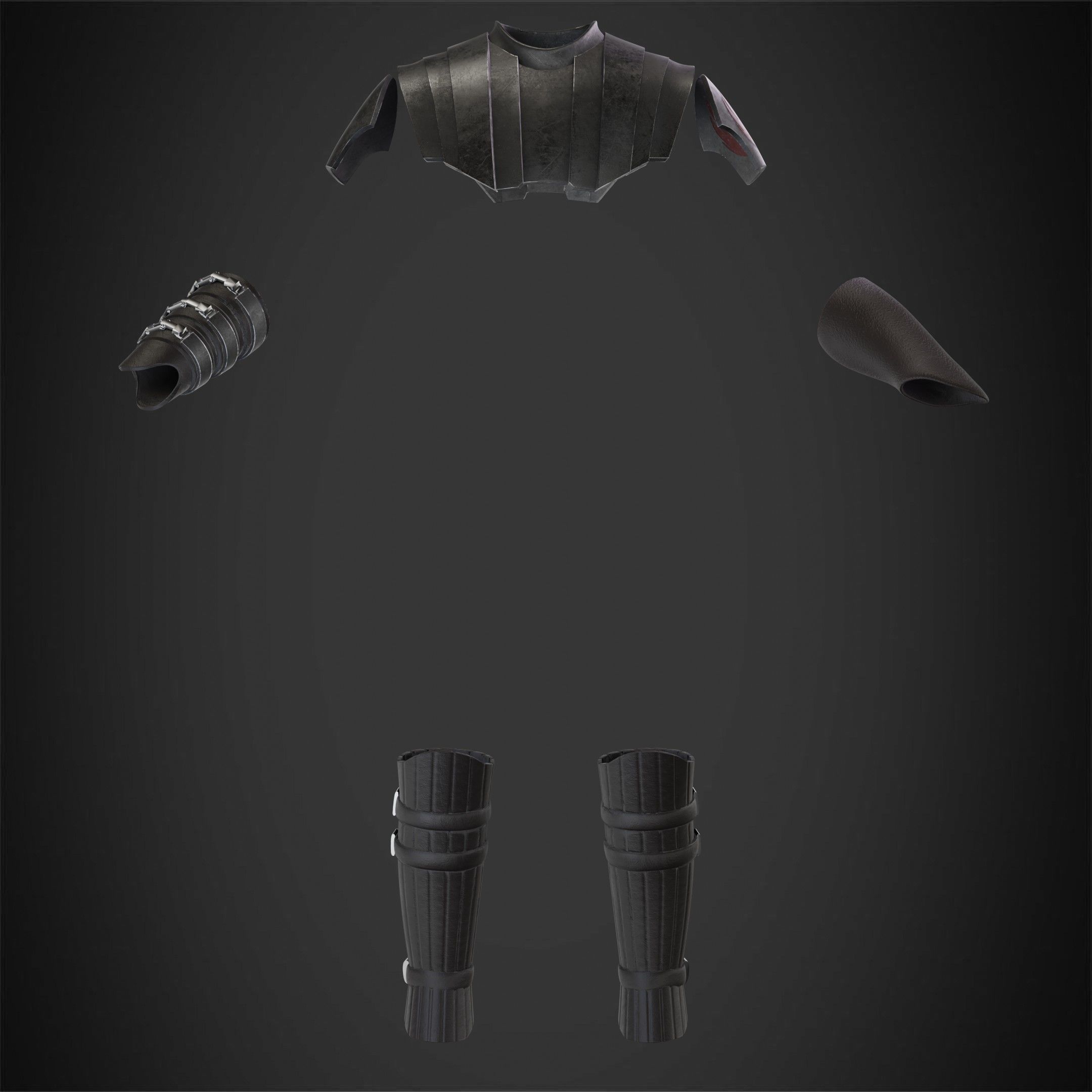 Star Wars Anakin Skywalker Battle Armor for Cosplay 3D print model_3