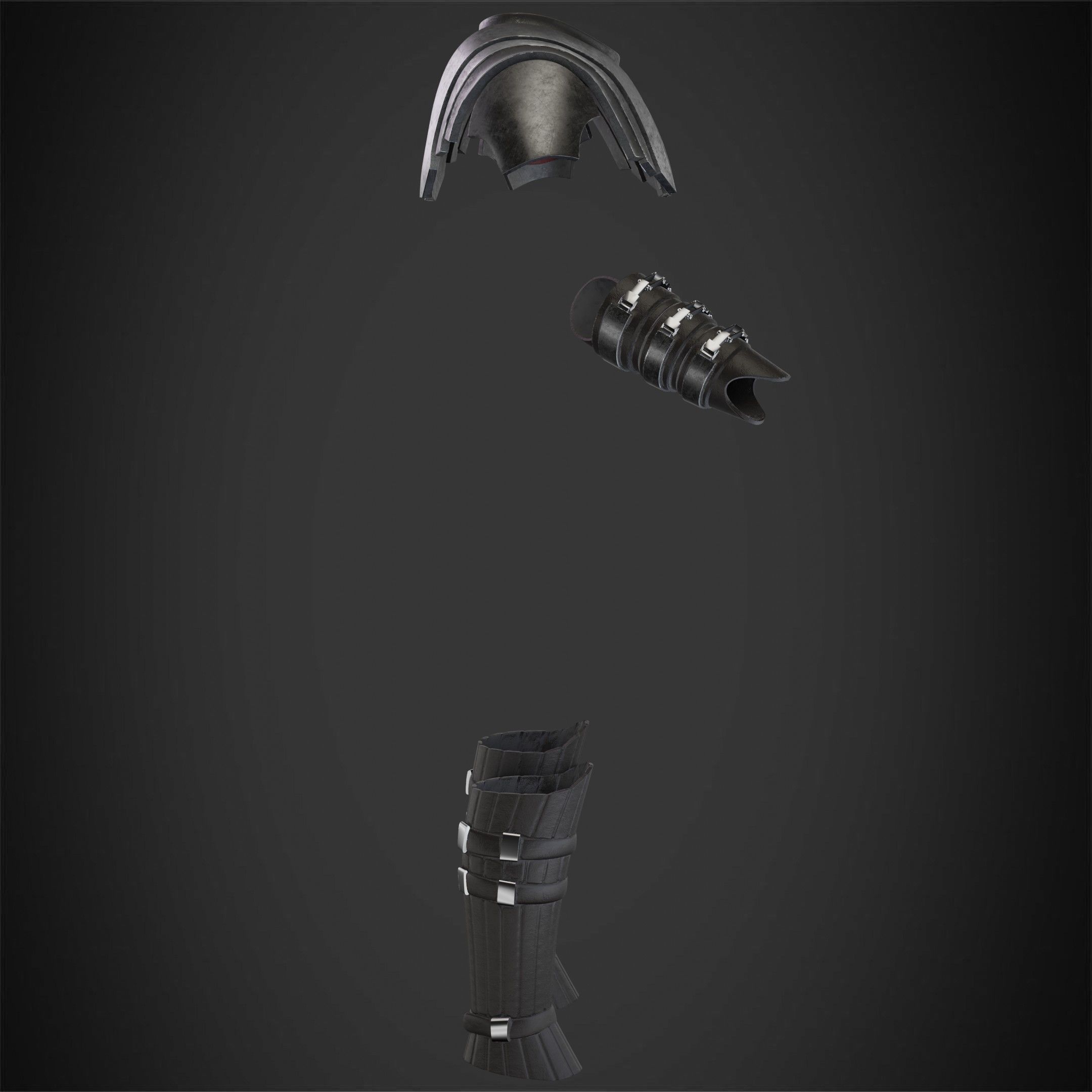 Star Wars Anakin Skywalker Battle Armor for Cosplay 3D print model_9