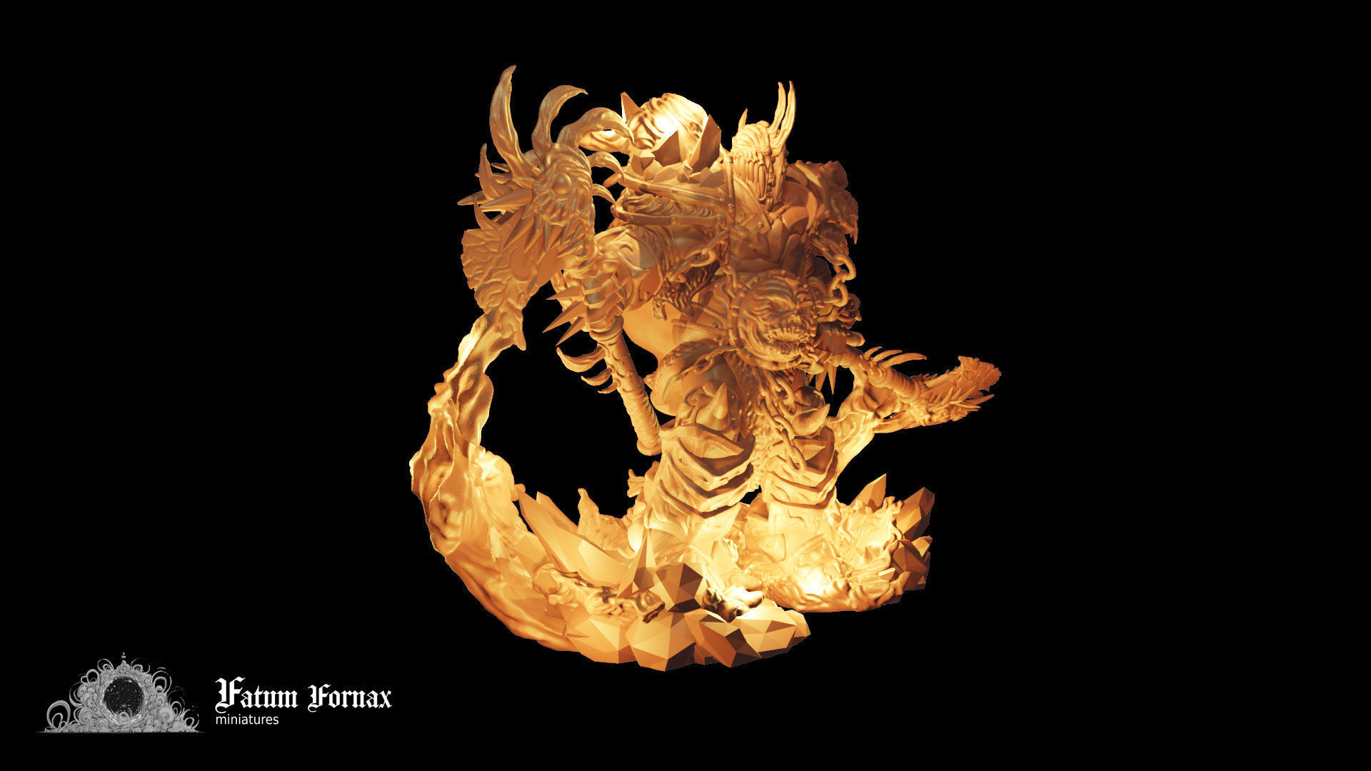 Avatar of wrath - Pre-supported Free 3D print model_8