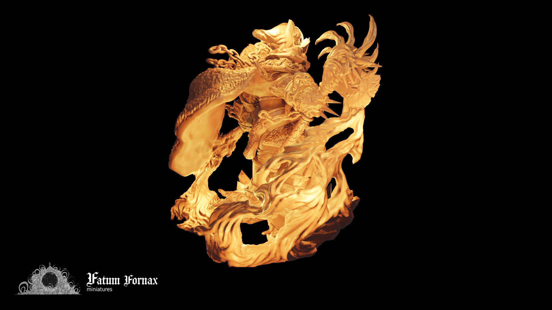 Avatar of wrath - Pre-supported Free 3D print model_7