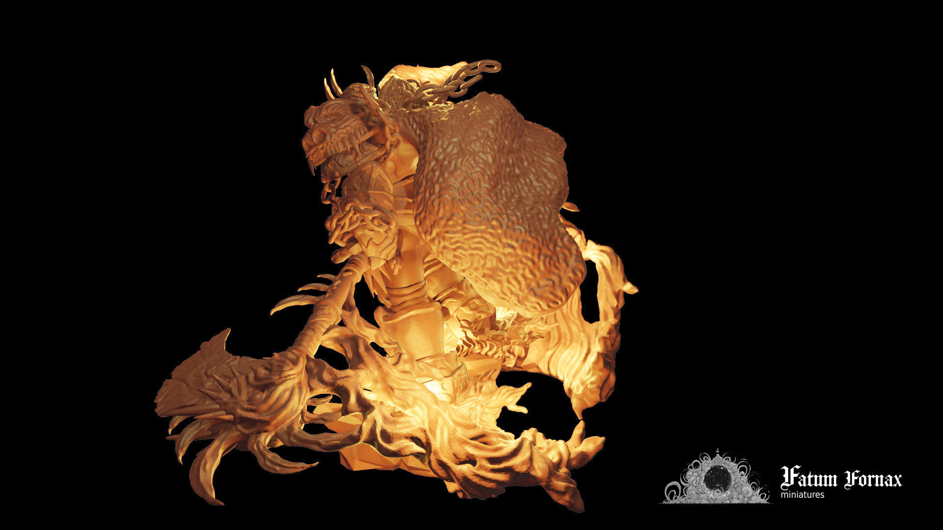 Avatar of wrath - Pre-supported Free 3D print model_5