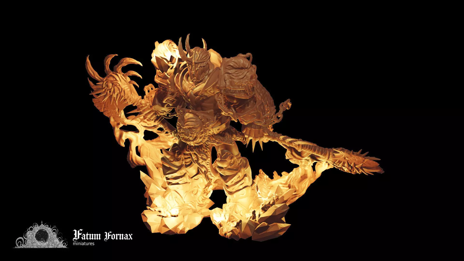 Avatar of wrath - Pre-supported Free 3D print model_0