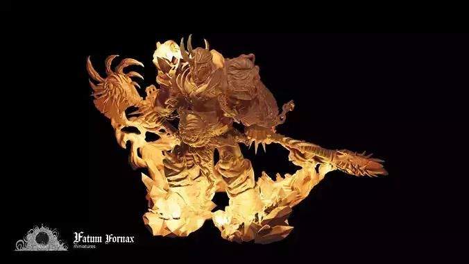 Avatar of wrath - Pre-supported Free 3D print model