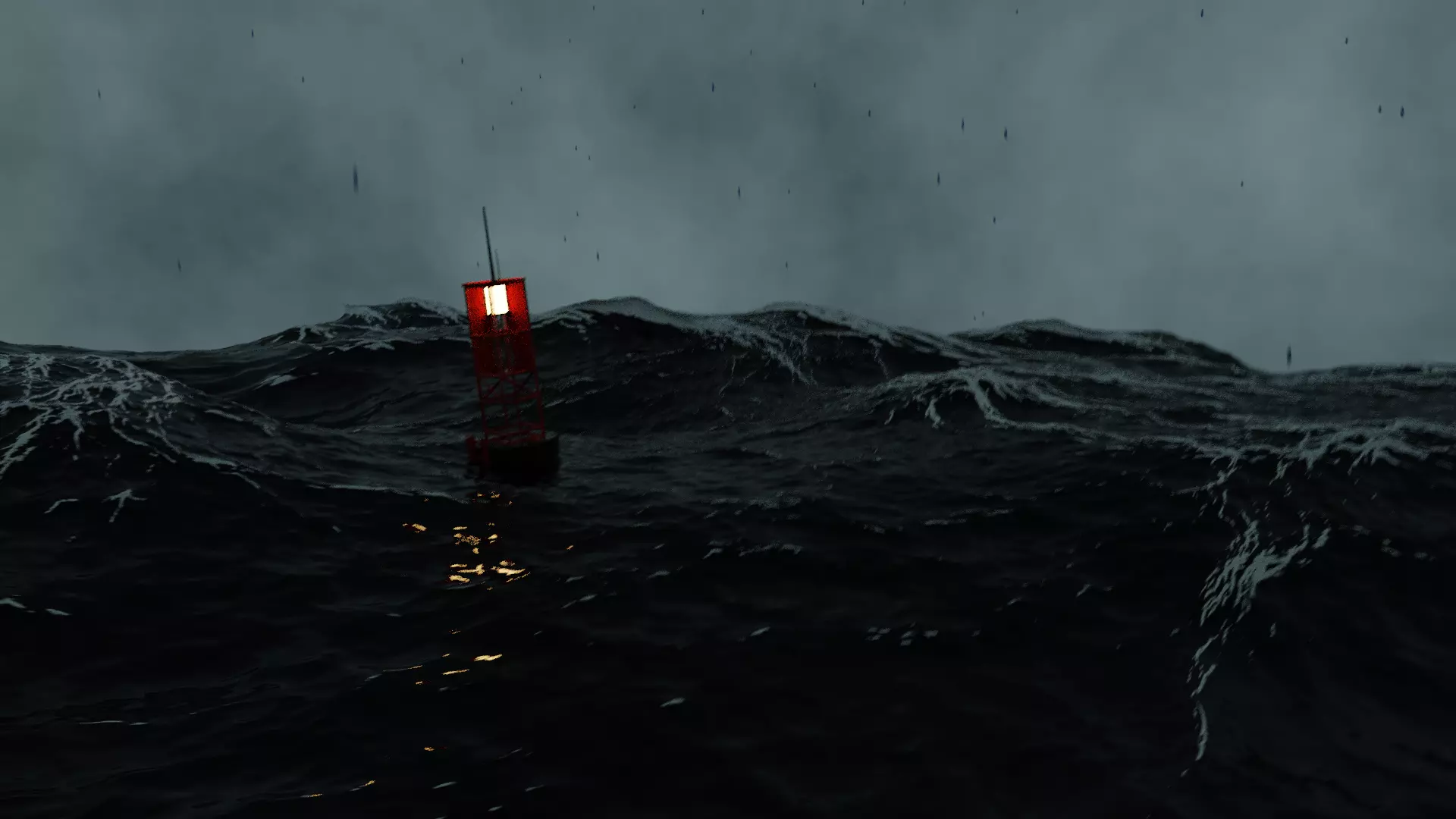 Rough Sea Blender 3D Model 3D model_0