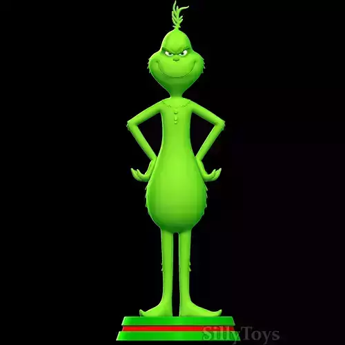 Grinch statue 3D print model