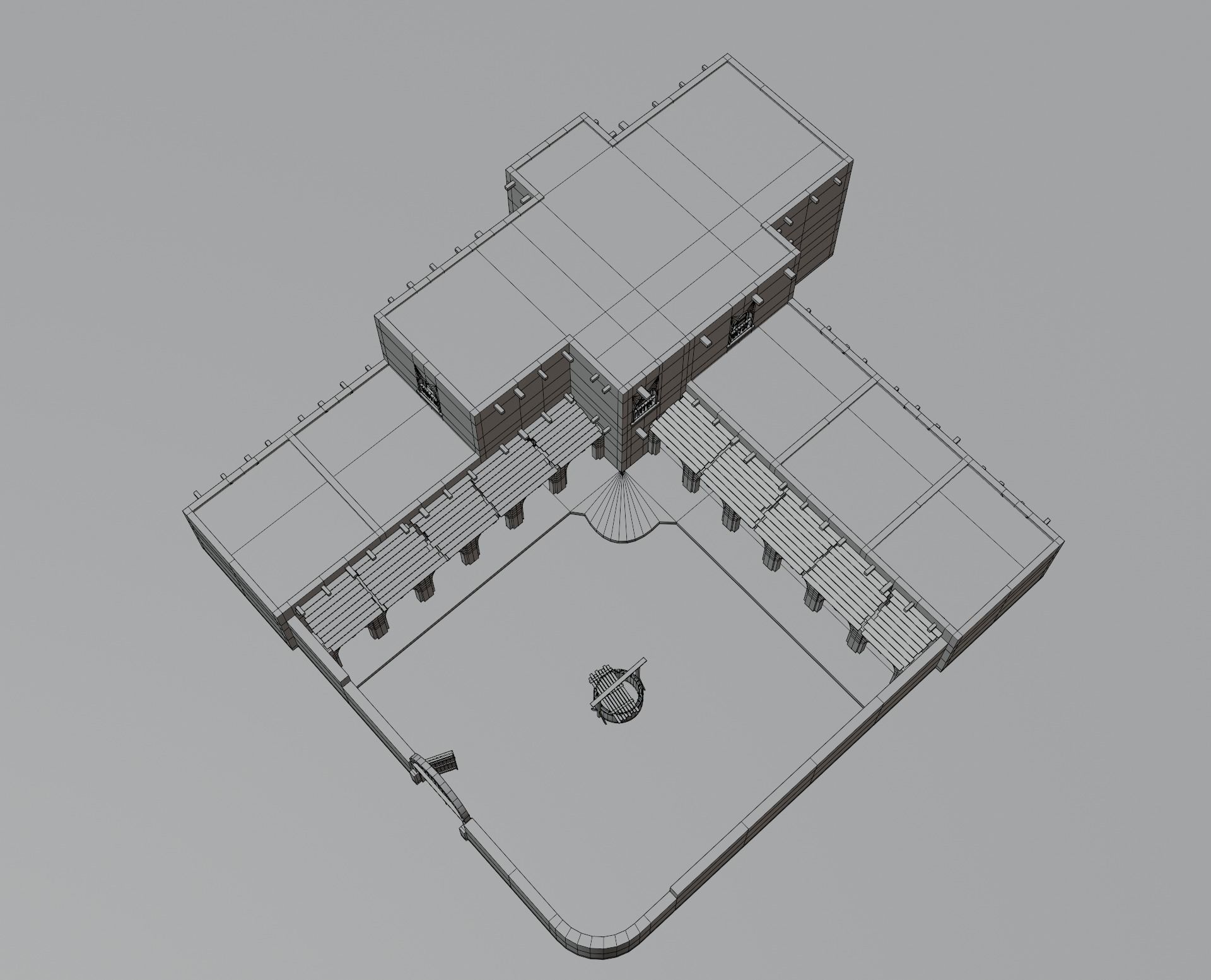 Ancient Desert House 1 3D model_8