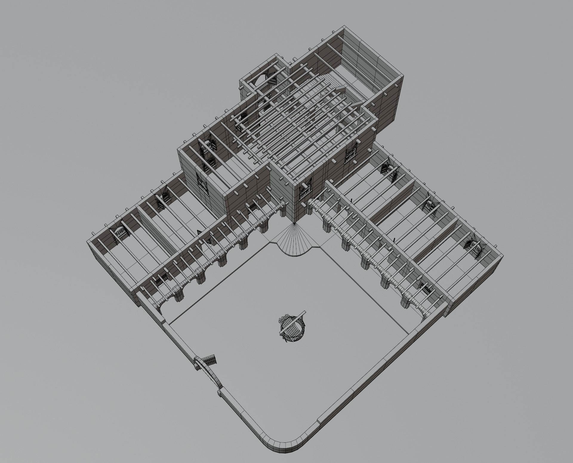 Ancient Desert House 1 3D model_9