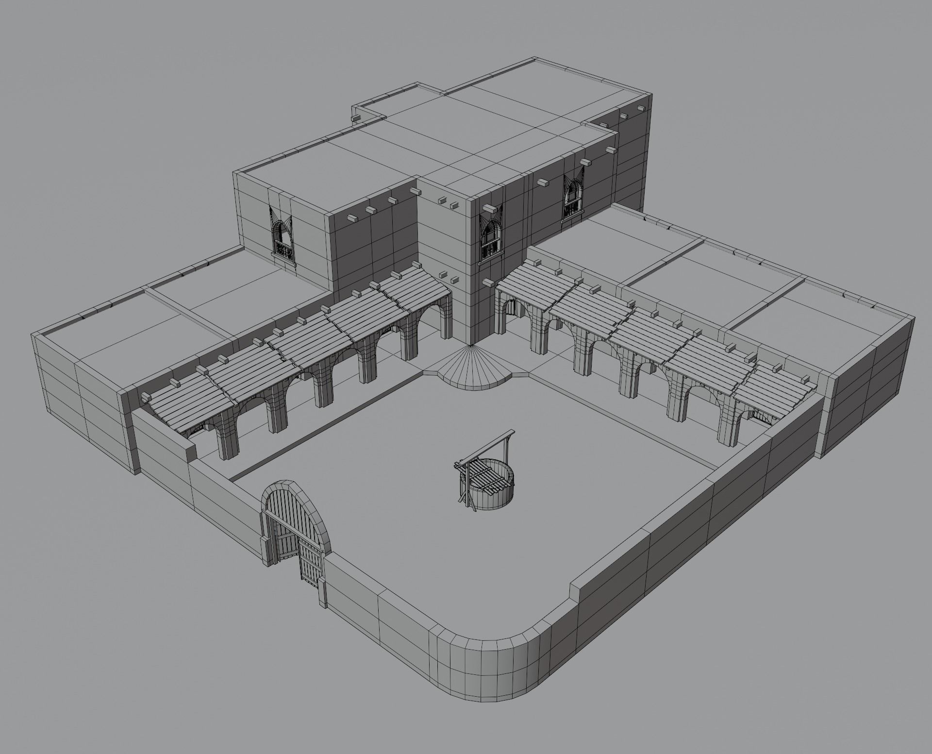 Ancient Desert House 1 3D model_11