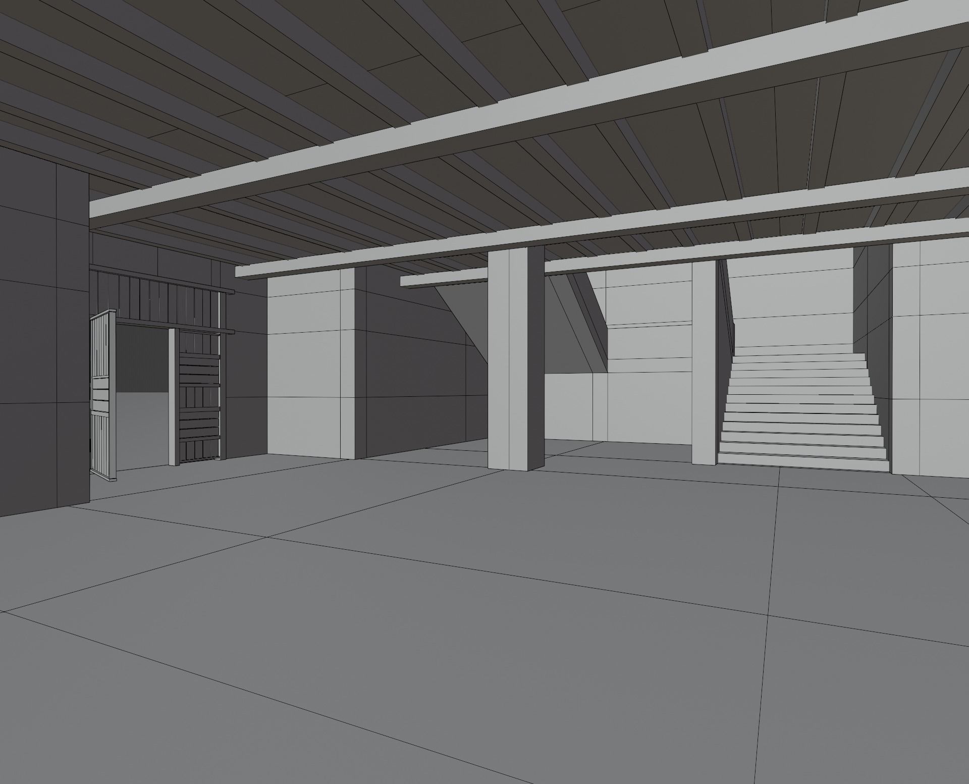 Ancient Desert House 1 3D model_15