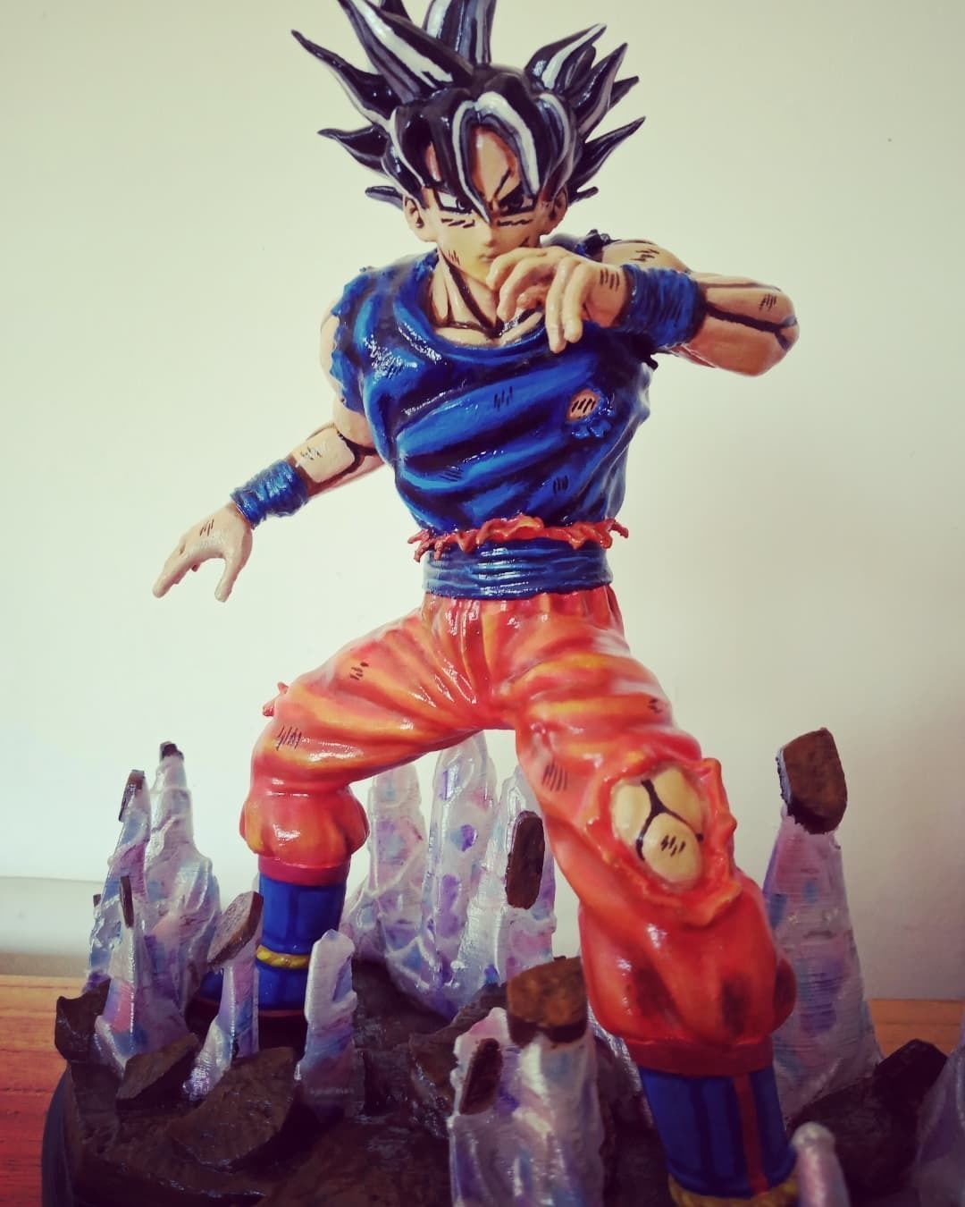 GOKU SINGS ULTRA INSTINCT 3D print model_4