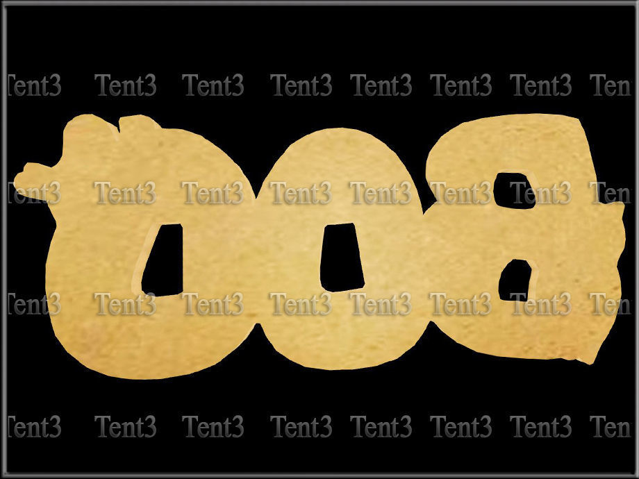 Halloween Cookie Boo 02 Low-poly 3D model_1