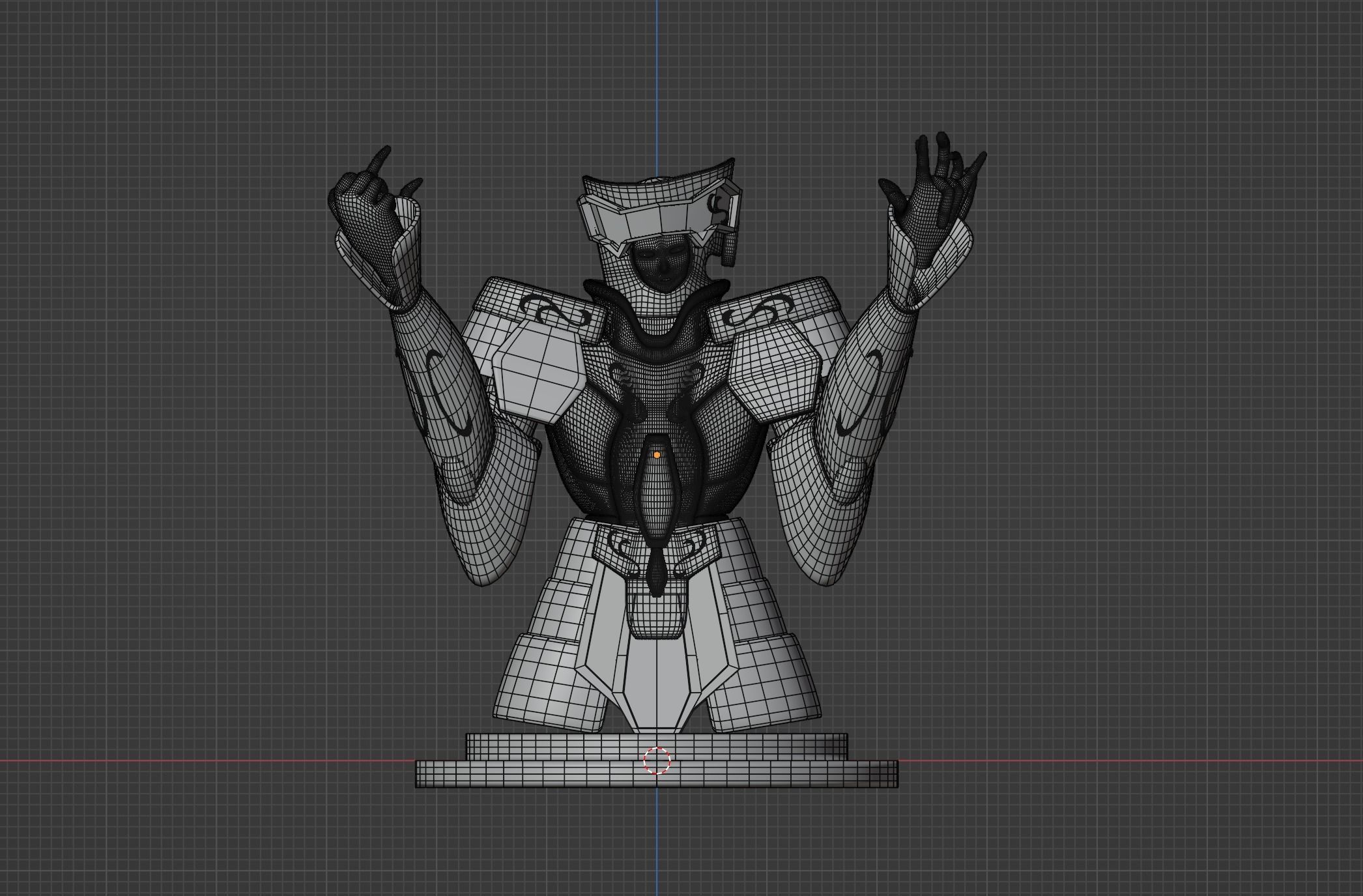 Gemini Cloth - Saint Seiya 3D model_8