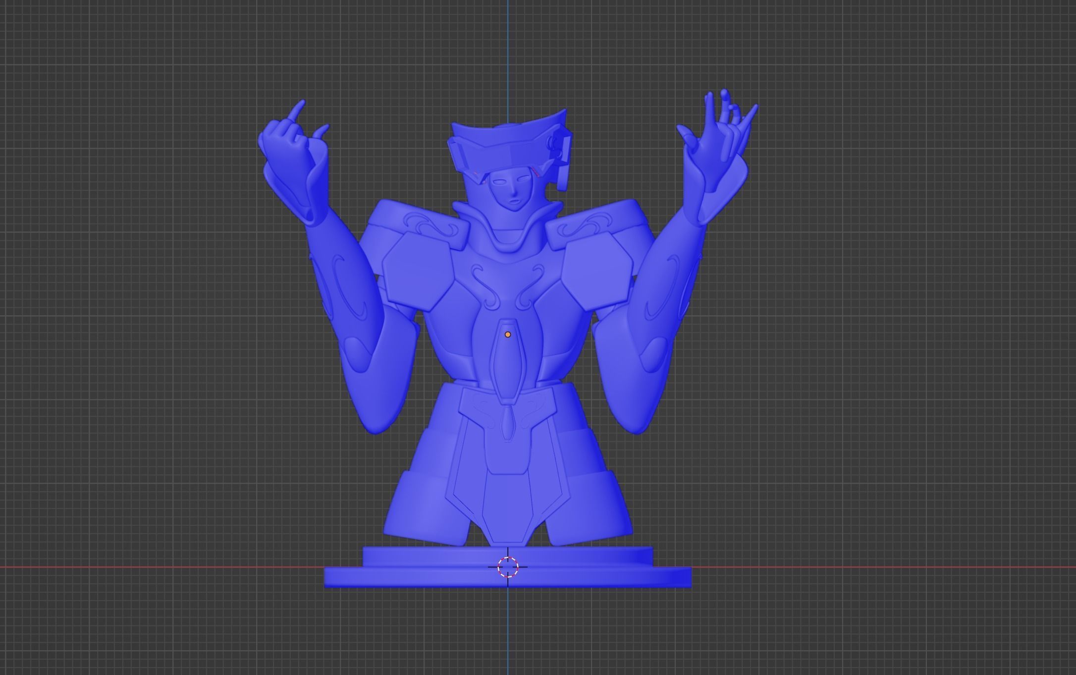 Gemini Cloth - Saint Seiya 3D model_12