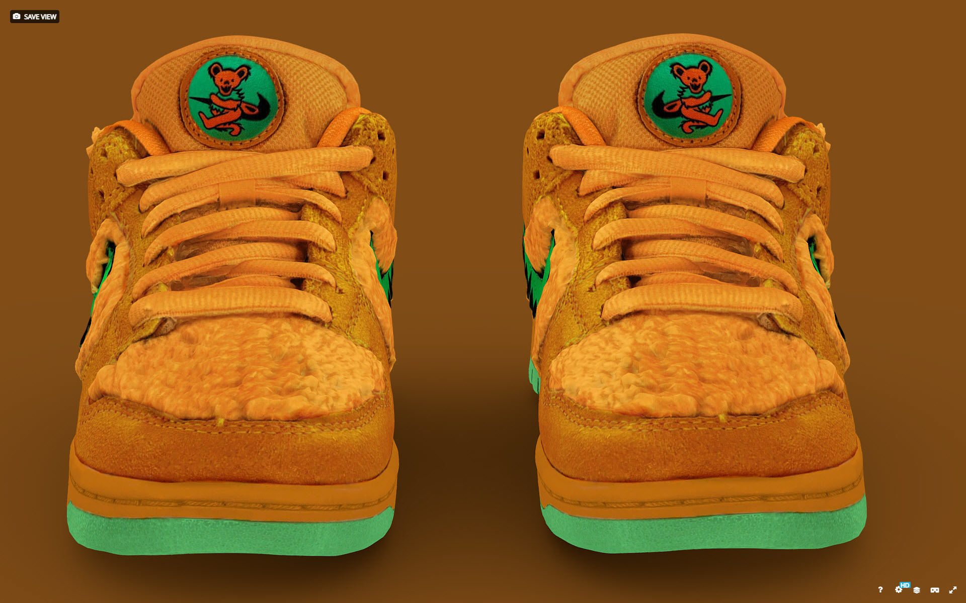 grateful dead jordan shoes