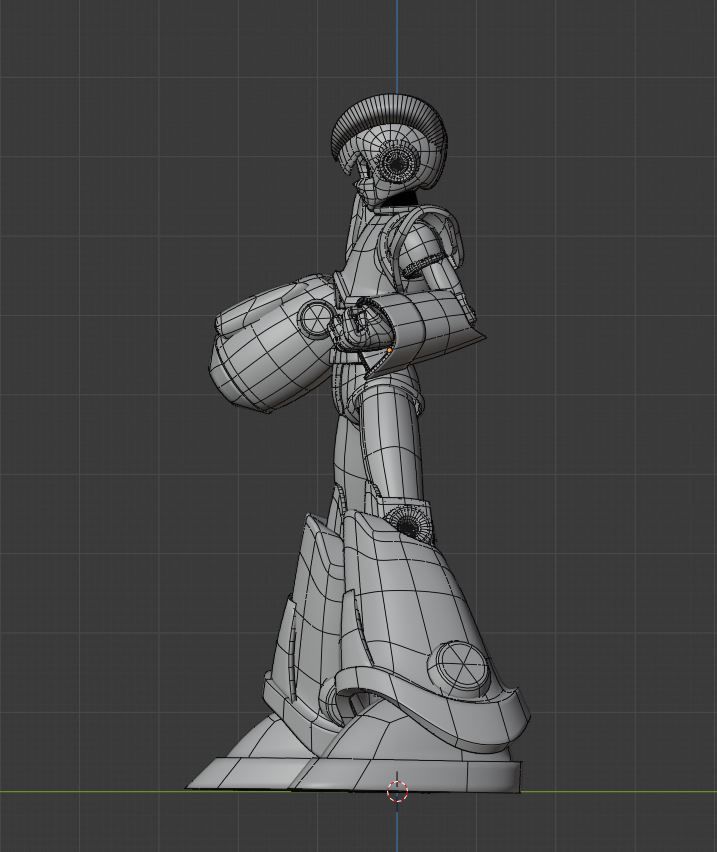 Megaman X First Armor - Mega Man X 3D model_9