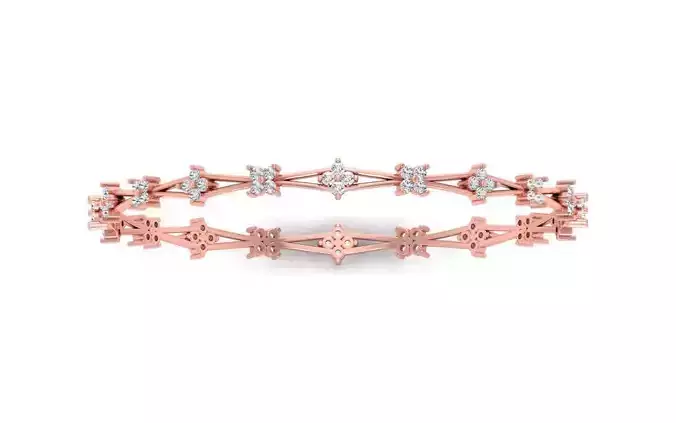 Bangle Bracelet 3dm STL OBJ FBX Renders details