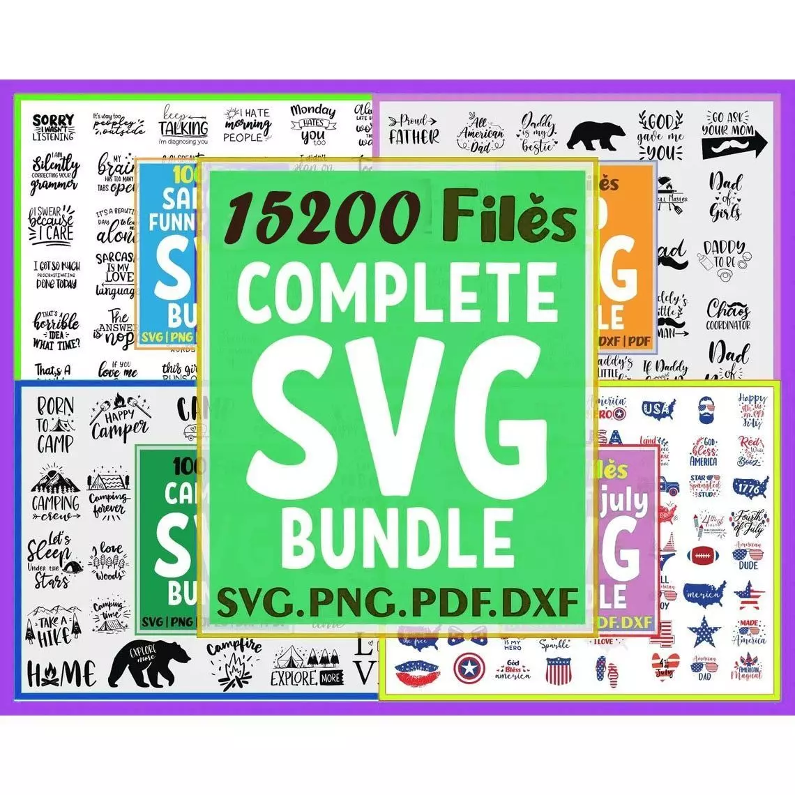 15200 Massive Vector Files Cricut Bundle Laser Cut 3D print model_0