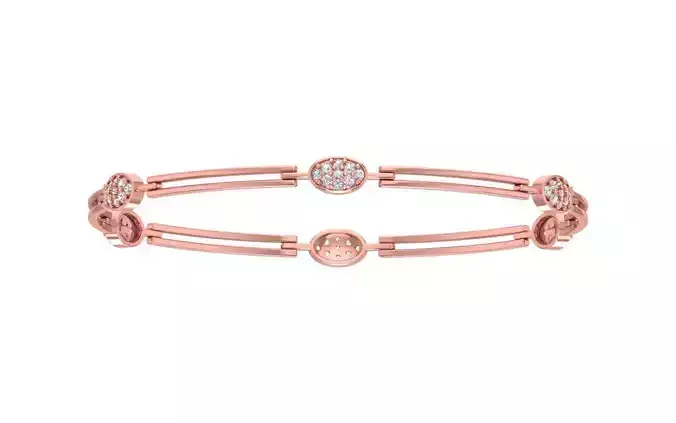 Bangle Bracelet 3dm STL OBJ FBX Renders details