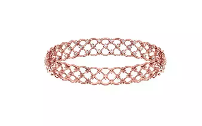 Bangle Bracelet 3dm STL OBJ FBX Renders details 3D print model