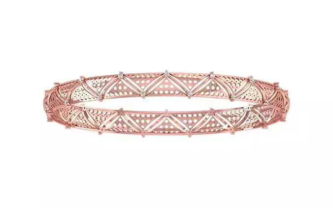 Bangle Bracelet 3dm STL OBJ FBX Renders details 3D print model